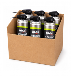 Lubrifiant de convoyeur par carton de 6