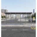 Photo : Extension pour Abribus Conviviale Gris Procity - Verre sécurisé