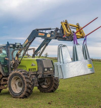 Ratelier à déplacer pour chevaux