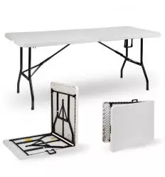 Table pliante en valise