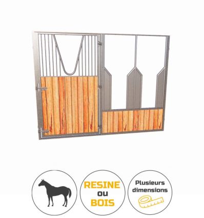 Facade libre service chevaux