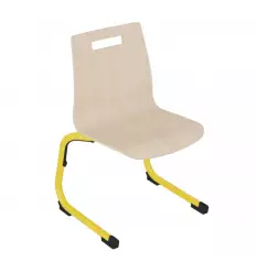 Chaise cantine à coque maternelle et primaire 