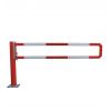 Barrière pivotante rouge et blanche modèle premium