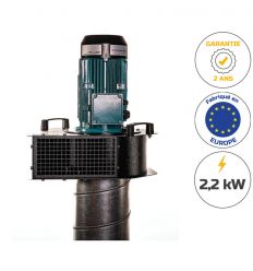 Ventilateur cereales 2,2 kW pour colonne ventilation PolyCool Maxi 5,3 m