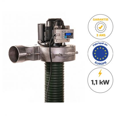 Ventilateur cereales 1,1 kW pour colonne de ventilation PolyCool Standard 3,5m