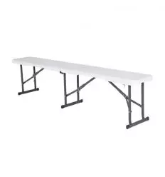Banc plastique pliable