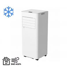 Climatiseur mobile professionnel sur roulettes 