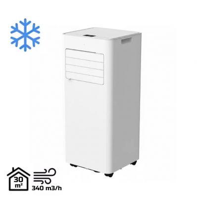 Climatiseur mobile professionnel sur roulettes 