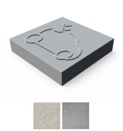 Dalle symbole Véhicule Electrique