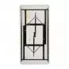 Mini Table Pliante 122x61 cm blanche - Pieds rétractables