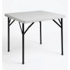 Table carré blanche 86x86 cm - Petit format