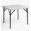 Table carré blanche 86x86 cm - Petit format