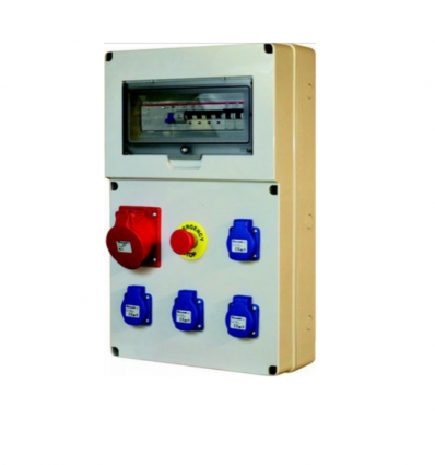  Coffret 4PC Nf/1PC 3P+N+T 32A+AU