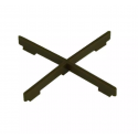 Photo : Croisillon en croix pour carrelage Croisillon 1 mm 200 unités