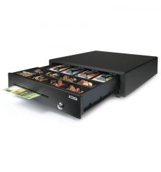 Tiroir caisse standard Safescan LD-4141 - 41 x 41 cm - RJ12 - testé 500 000 cycles ouvertures/fermetures