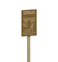 Panneau pour Échelles de Suspension en bois
