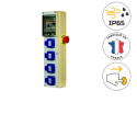 Photo : Coffret de chantier monophasé 16A 4 modules - Sans support