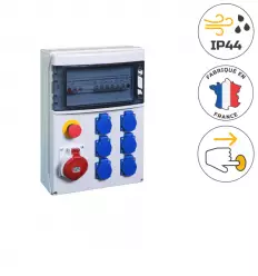 Coffret de chantier triphasé 32A