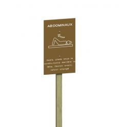 Panneau pour module d'abdominaux