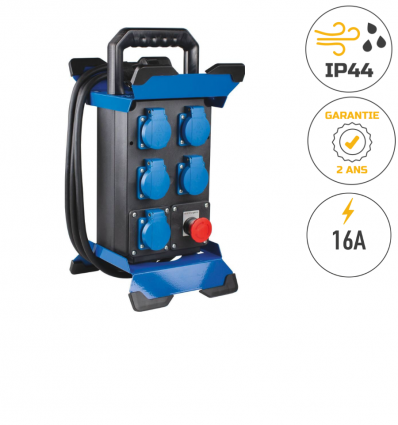 Coffret de chantier mobile