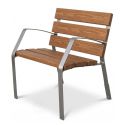 Photo : Fauteuil en plastique recyclé - Mobilier urbain