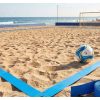 Délimitation de terrain de beach soccer