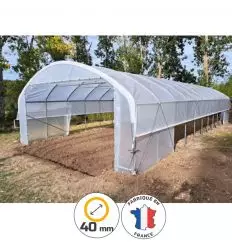 Serre de Jardin Professionnel Largeur 4 à 6 m