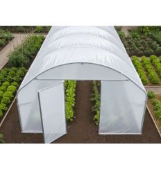 Serre de Jardin Professionnel Largeur 4 m avec 1 porte