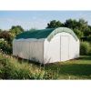 Serre de Jardin Professionnel Largeur 4 m avec voile d'ombrage