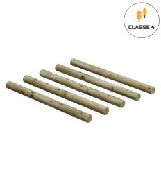 Sauts de puce en bois - Parcours de santé