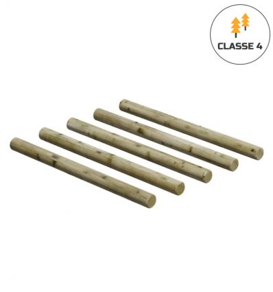 Sauts de puce en bois - Parcours de santé