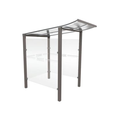 Abri de caisse Modulo Gris procity 1300 mm à sceller