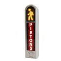 Photo : Lot de 2 bornes piéton lumineuses à détection automatique Piéton - 230 V