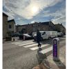 Bornes piéton lumineuses mises en situation