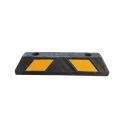 Photo : Butée de parking classique Jaune et Noir - 550 mm (2 ancrages)