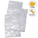 Photo : Sachet sous vide alimentaire lisse - Lot de 100 150 x 250 mm
