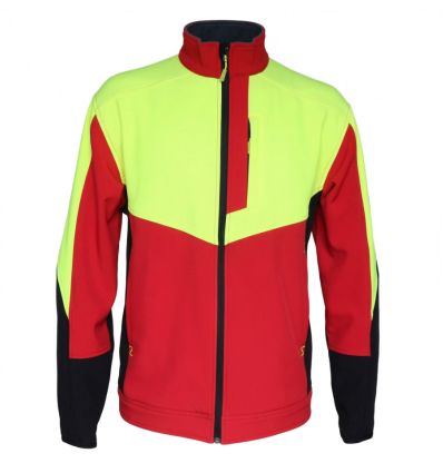 Veste de Travail Solidur manches amovibles orange et Noir