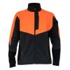 Veste de Travail Solidur manches amovibles orange et Noir