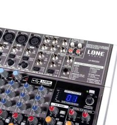 Zoom sur la table de mixage