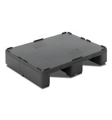 Demi-palette plastique 80 x 60 cm