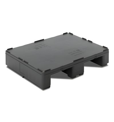 Demi palette plastique 80 x 60 cm