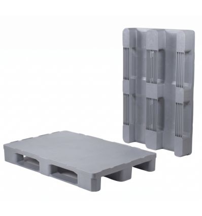 Palette plastique alimentaire pleine 800x1200mm