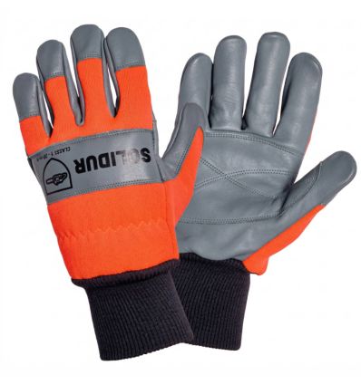 Paire de gants élagage - Protection Classe 1 - Solidur