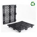 Photo : Palette plastique 100 x 120 emboitable Modèle 1 -  Charge 1600 kg / 1000 kg