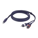 Photo : Rca cable to mini jack Éco - 1,5 mètre