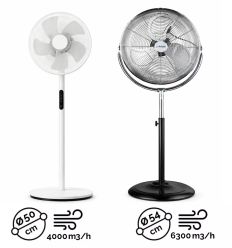 Ventilateur industriel sur pied