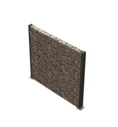 Kit de clôture en gabion