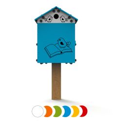 Boîte à livres extérieur enfant et PMR