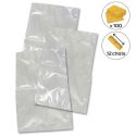 Photo : Sachet gaufré sous vide - Lot de 100 150 x 250 mm