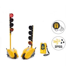 Feu de chantier à décompte